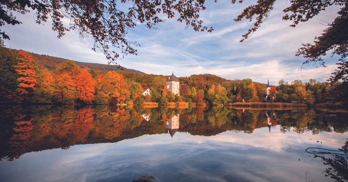 Weiher in St. Jakob am Thurn © TVB Puch